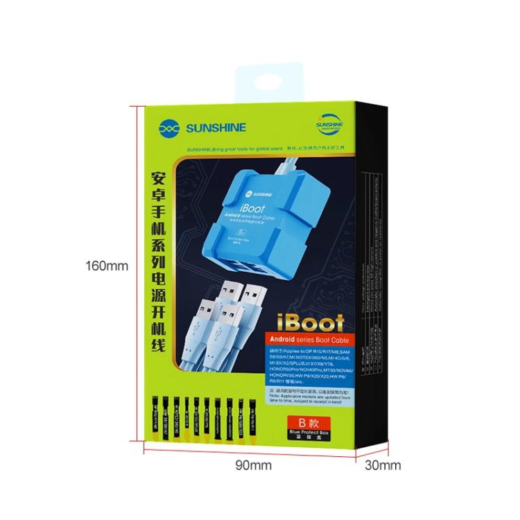 For Android 5V Power Cable Mobile Phone Repair Tool Battery Power Test Boot Cable, SUNSHINE iBoot B