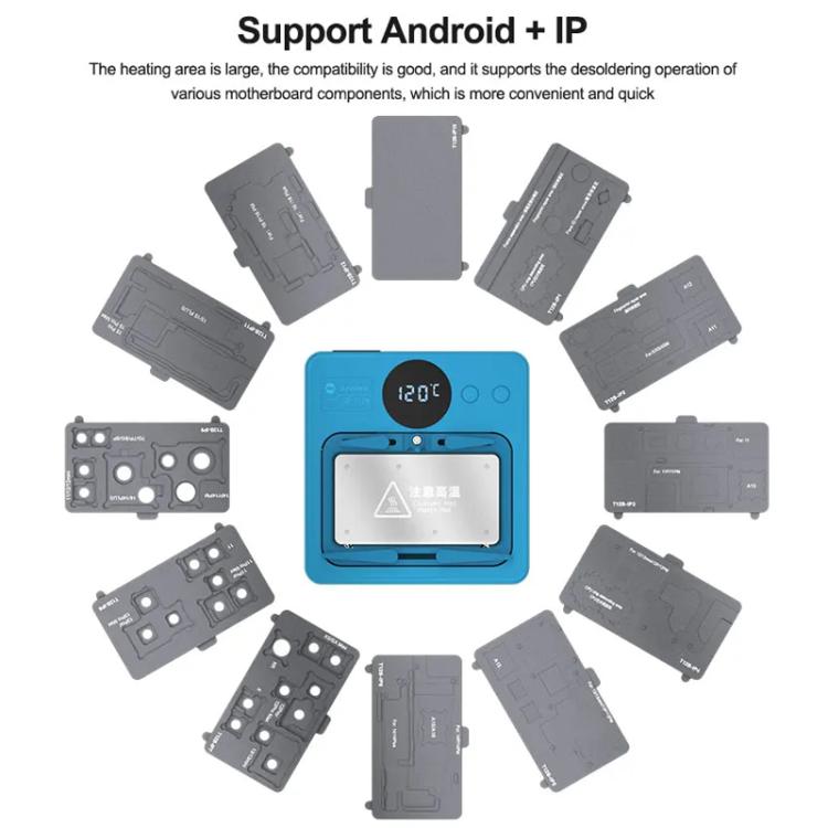 Mobile Phone Motherboard Smart Repair Heating Platform Kit Support IP7G-16PM/Android Universal