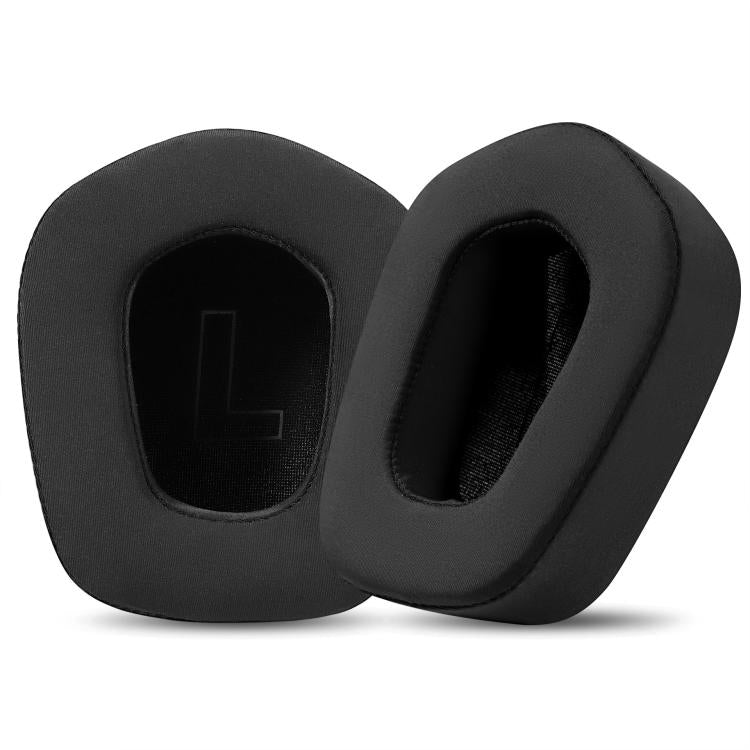 For Logitech G733 LIGHTSPEED Headset 1pair Ear Pads Sponge Soft Cushion, Weaving Black Purple, Ice Feeling Black Purple, Black, Gray, Purple, Blue