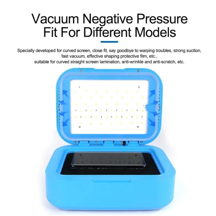 SUNSHINE S-918B Plus UV Curing Box Mobile Phone LCD Screen OCA Bonding Vacuum Laminated Machine