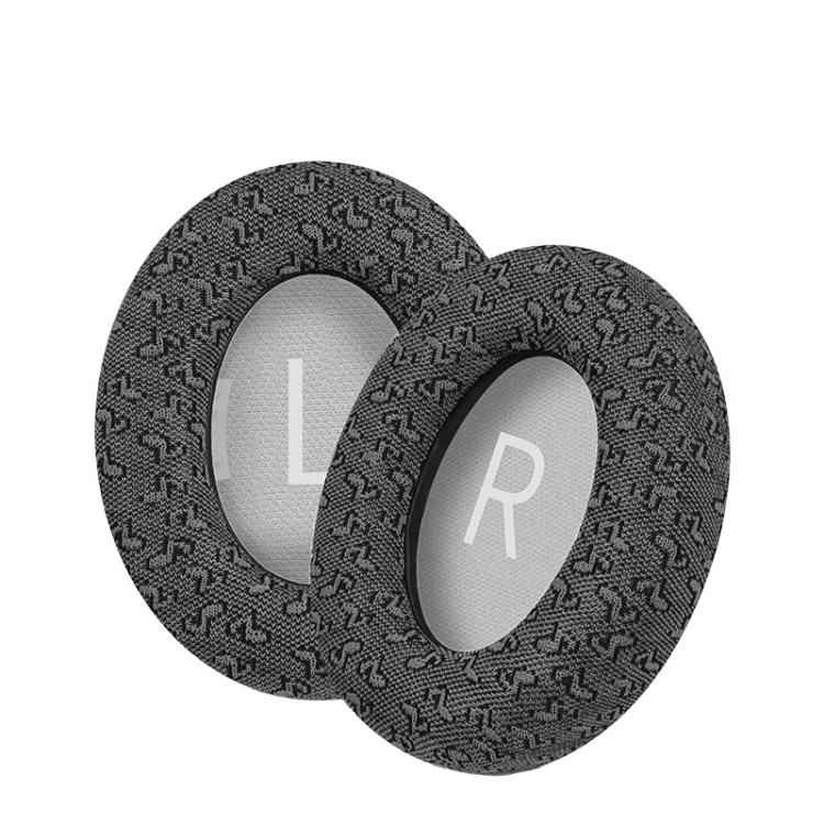 For BOSE NC700 Headphone 1pair Ear Pads Musical Note Design Cloth Ear Cushions