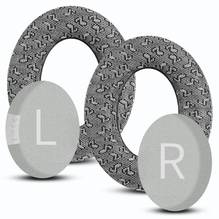 For BOSE NC700 Headphone 1pair Ear Pads Musical Note Design Cloth Ear Cushions