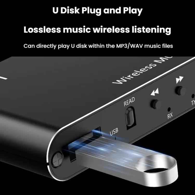 2 In 1 Amplifier AUX Bluetooth 5.4 Audio Adapter