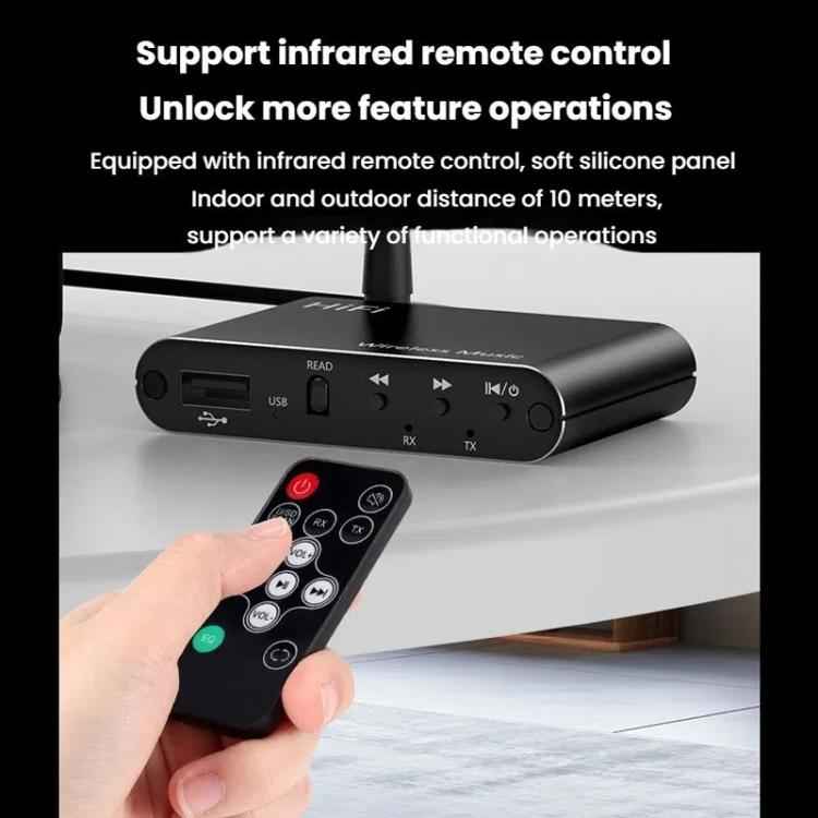 2 In 1 Amplifier AUX Bluetooth 5.4 Audio Adapter