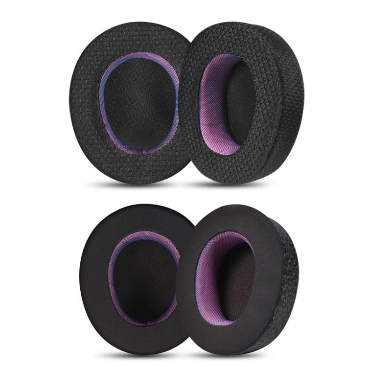 For SteelSeries Arctis Nova Pro 1 / 3 / 7 Headphone 1pair Earpads Earmuffs Sponge Cover, Wired Weaving, Wired Ice Feeling, Wireless Weaving, Wireless Ice Feeling