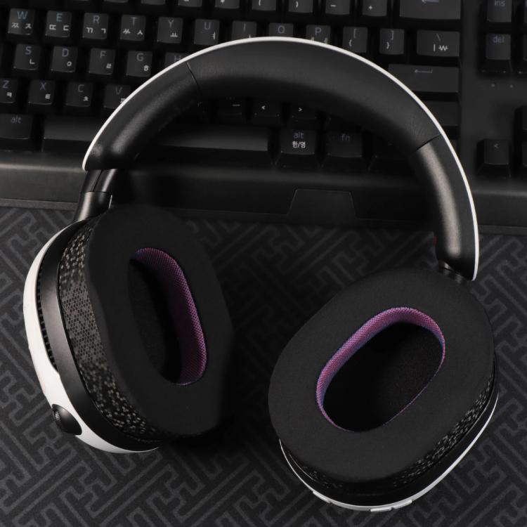 For SteelSeries Arctis Nova Pro 1 / 3 / 7 Headphone 1pair Earpads Earmuffs Sponge Cover, Wired Weaving, Wired Ice Feeling, Wireless Weaving, Wireless Ice Feeling