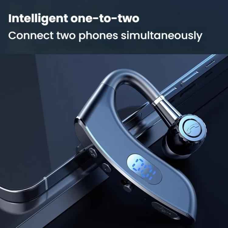 On-Ear Business Digital Display Bluetooth Earphone