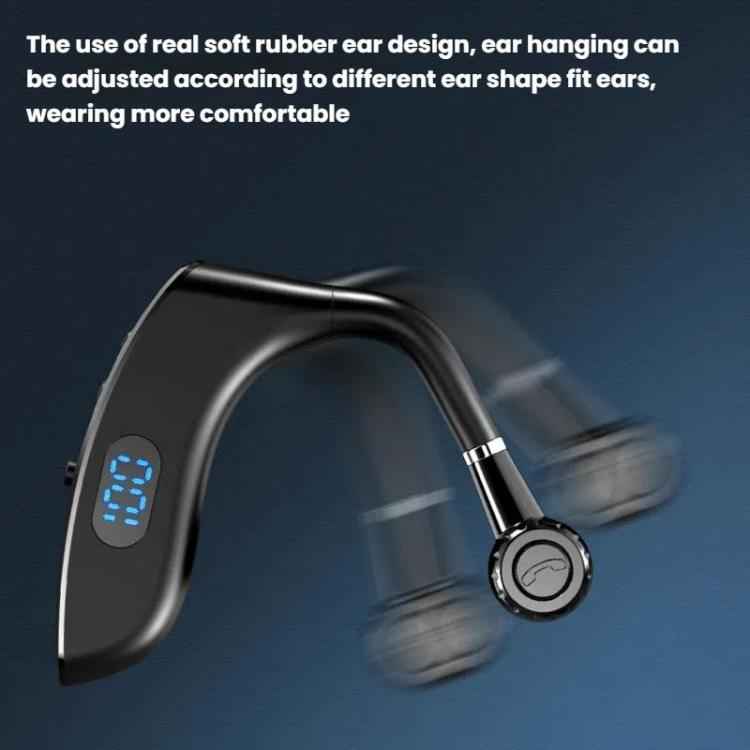 On-Ear Business Digital Display Bluetooth Earphone