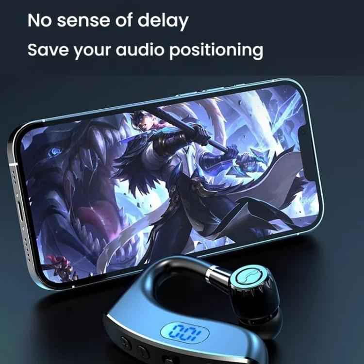 On-Ear Business Digital Display Bluetooth Earphone