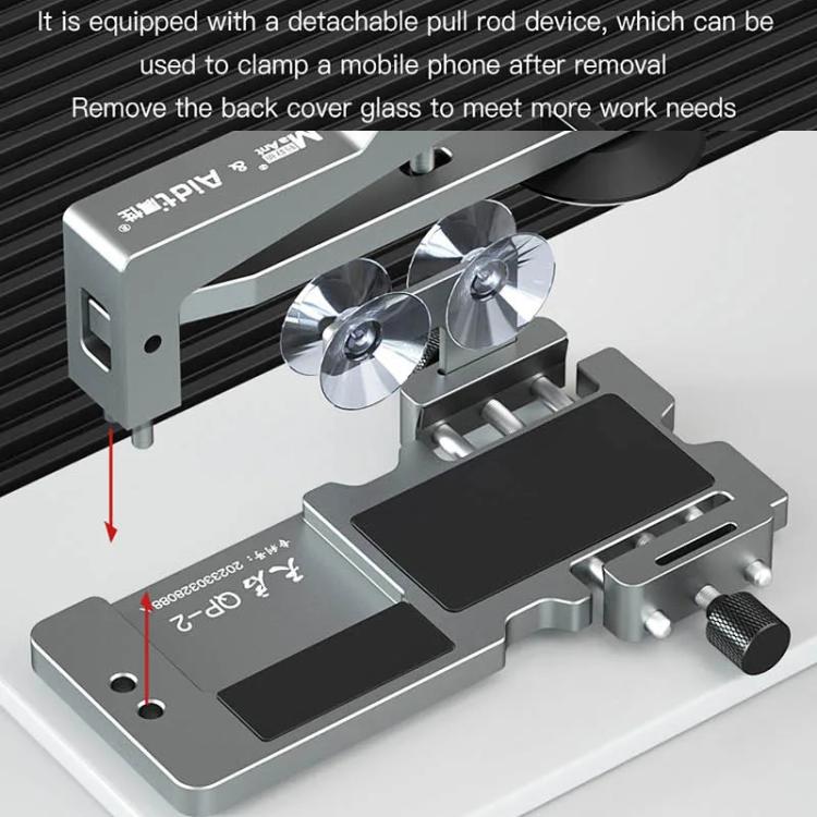 Cell Phone Screen Separator Heatless Screen Removal Tool Suction Cup Up Screen Remover, QP-2 Screen Separator