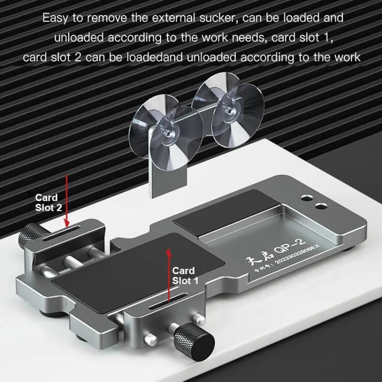 Cell Phone Screen Separator Heatless Screen Removal Tool Suction Cup Up Screen Remover, QP-2 Screen Separator