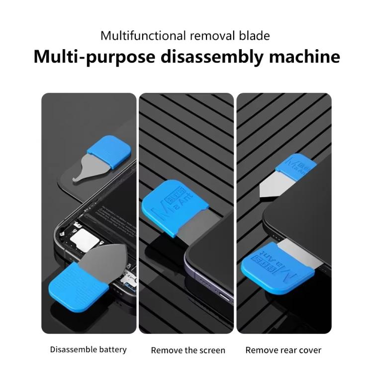 6 In 1 Cell Phone Repair Disassembly Tool Set Ultra-thin Curved Screen Disassembly Blade, MY-118