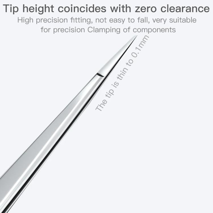 MaAnt Hand-Polished Non-Magnetic Stainless Steel Tweezers, A, K
