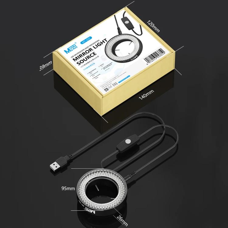 Cell Phone Repair 144 Beads Microscope Ring Light Source, MY-037 144 Beads