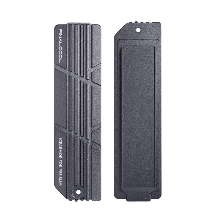 For PS5 Slim / Pro FinalCool M.2 2280 NVME SSD Radiator Integrated Aluminum Alloy Heatsink, M.2 2280 NVME SSD Radiator