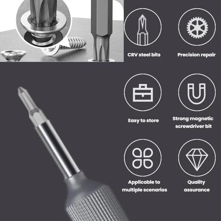 27 In 1 Dual Bits Precision Screwdriver Tool Kit Mini Mobile Phone Computer Eyeglasses Repair Tool