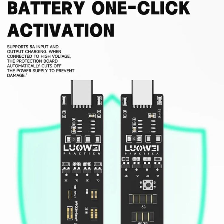 Battery Activation Plate, LUOWEI LW-B01 For Android, LUOWEI LW-B02 For Apple