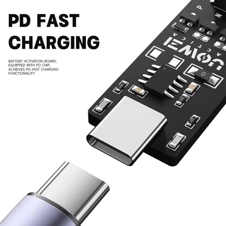 Battery Activation Plate, LUOWEI LW-B01 For Android, LUOWEI LW-B02 For Apple