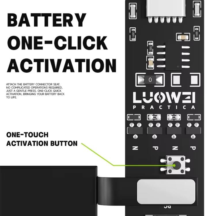 Battery Activation Plate, LUOWEI LW-B01 For Android, LUOWEI LW-B02 For Apple