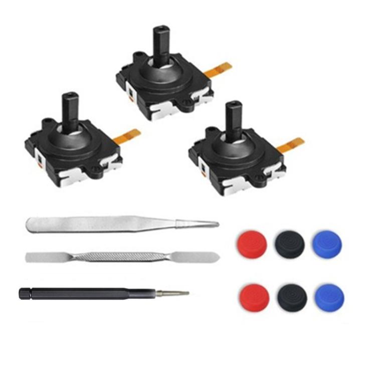 For Meta Quest 2 Repair Tool Set Handle Joystick Replacement Parts, 5 In 1, 14 In 1 C Type, 13 In 1, 14 In 1 B Type, 12 In 1, 10 In 1 A Type, 10 In 1 B Type, 14 In 1 4pcs Joystick Type, 14 In 1 A Type