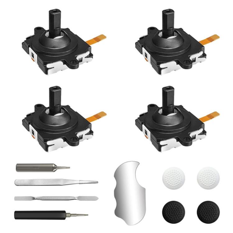 For Meta Quest 2 Repair Tool Set Handle Joystick Replacement Parts, 5 In 1, 14 In 1 C Type, 13 In 1, 14 In 1 B Type, 12 In 1, 10 In 1 A Type, 10 In 1 B Type, 14 In 1 4pcs Joystick Type, 14 In 1 A Type