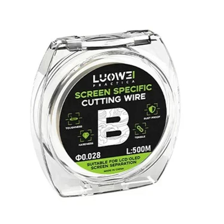 LUOWEI 500M Steel Wire Cell Phone Screen Separation Wire Cutting Wire