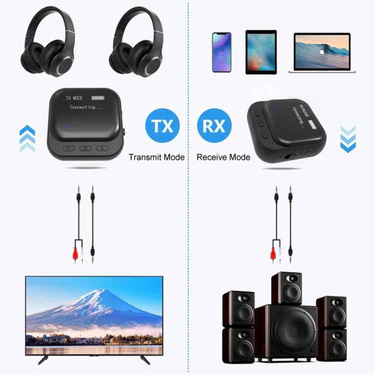 TR82 Bluetooth 5.2 Display Receiver Transmit And Receive 2 In 1 Adapter