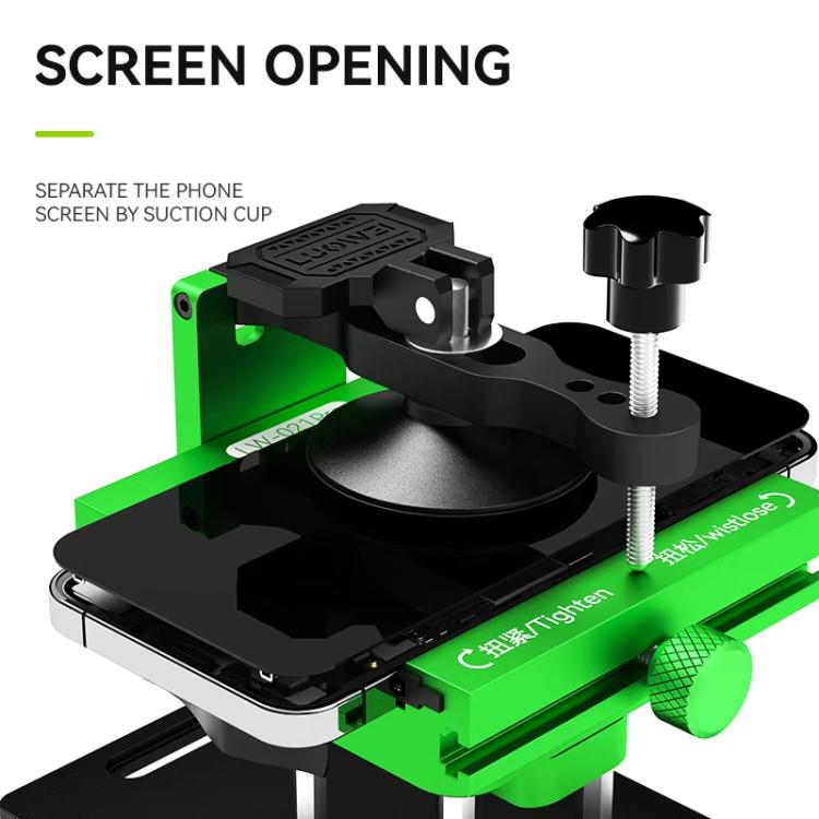 Cell Phone Back Cover Removal and Screen Replacement 2 In 1 Rotary Jig, LW-021Pro