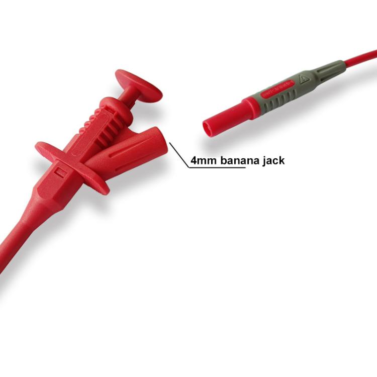 Multimeter Test Hook 4MM Banana Jack Probe Digital Meter Telescopic Probe Hook
