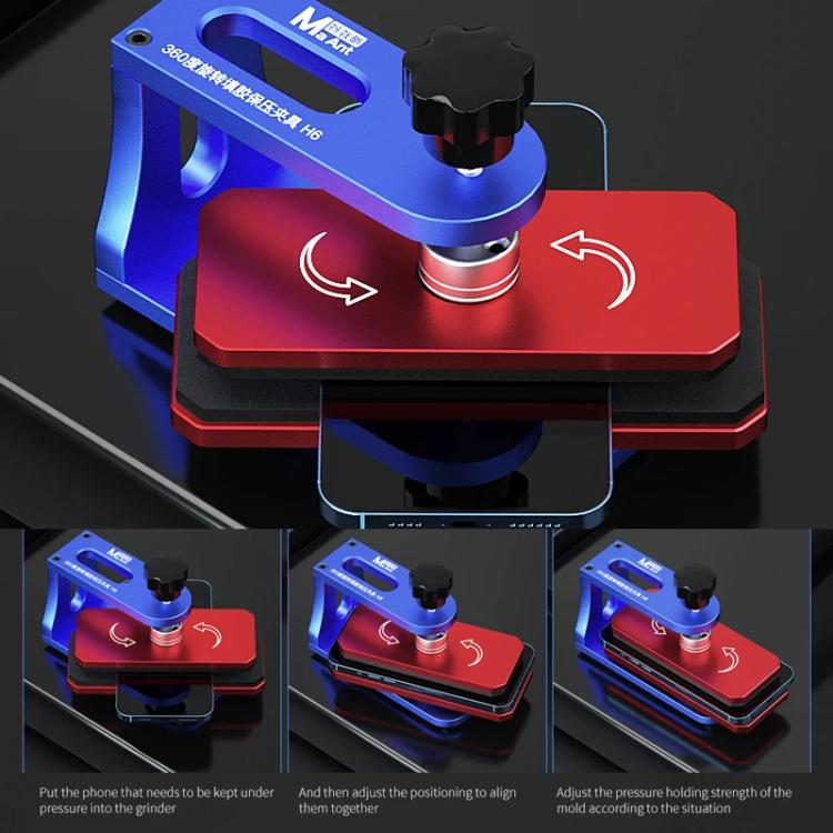 Cell Phone Screen Fixing Filling Pressure Holding Clamp, H6