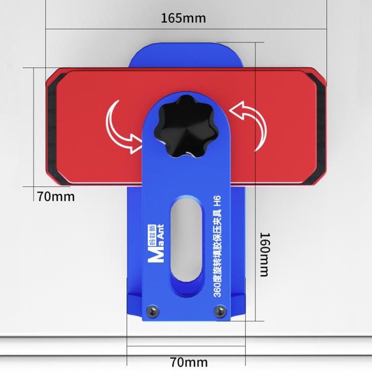 Cell Phone Screen Fixing Filling Pressure Holding Clamp, H6