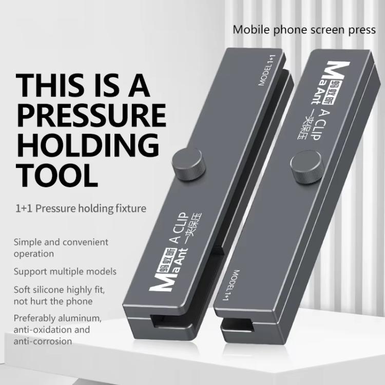 Mobile Phone Flat Panel Screen Fixed Pressure Holding Fixture, 2 In 1