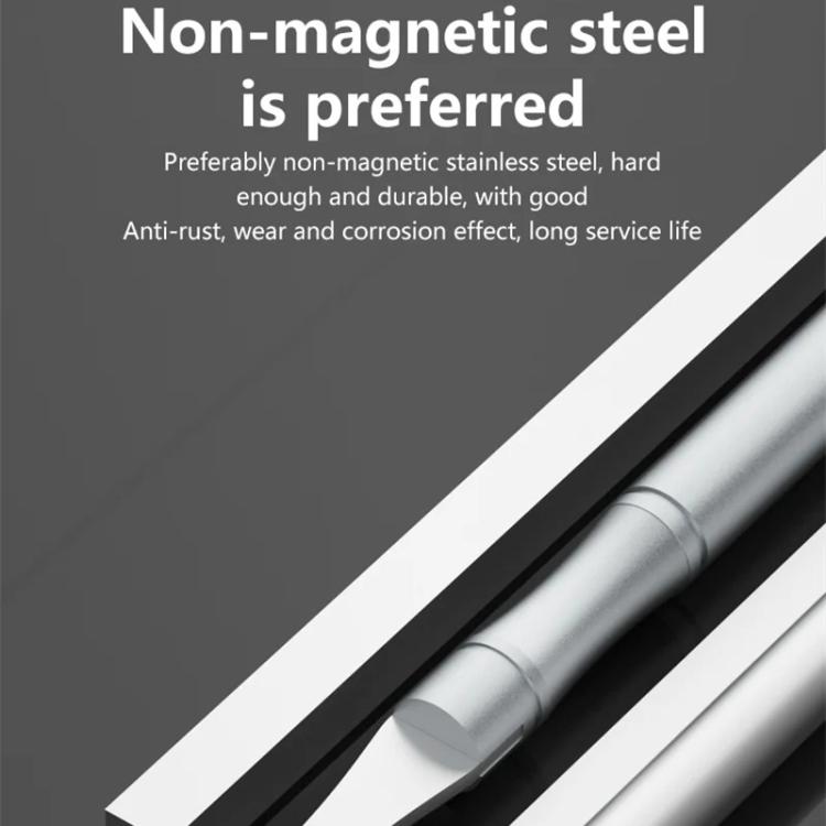 Cell Phone Repair Non-Magnetic Stainless Steel Scraper Removal Tablet Paste Stirring BGA Pry Bar Degumming Tool, M-068