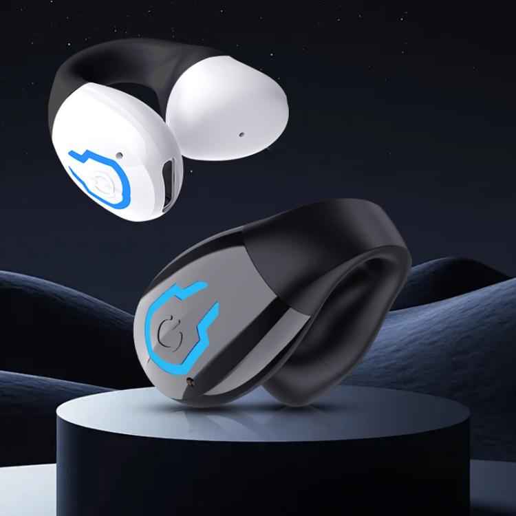 Bluetooth Earpiece Single Ear Clip-On Non-Intrusive Design Sports Headphones for Running