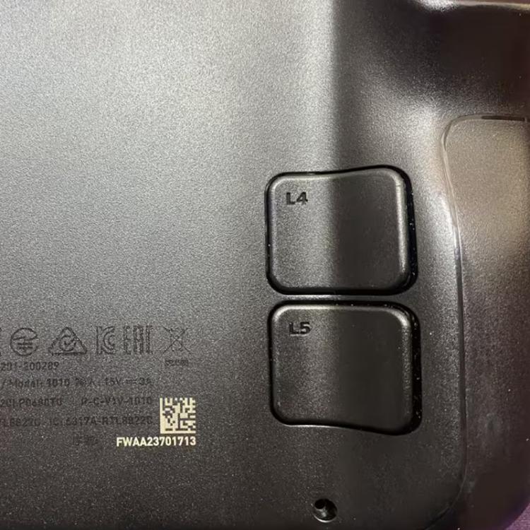 For Steam Deck 10pcs Handheld Button Repair Parts L4 / L5 / R4 / R5 Button, L4 / L5 / R4 / R5 Button