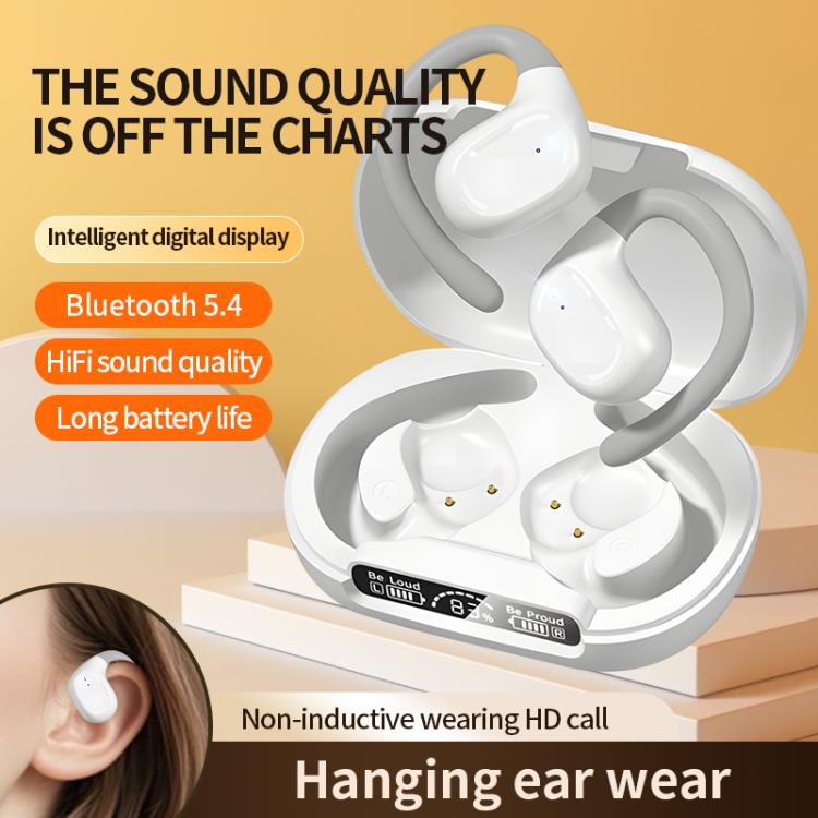 M200 Open-Ear Wireless Bluetooth Headphones Ear-Hook Earphone Waterproof Earpieces