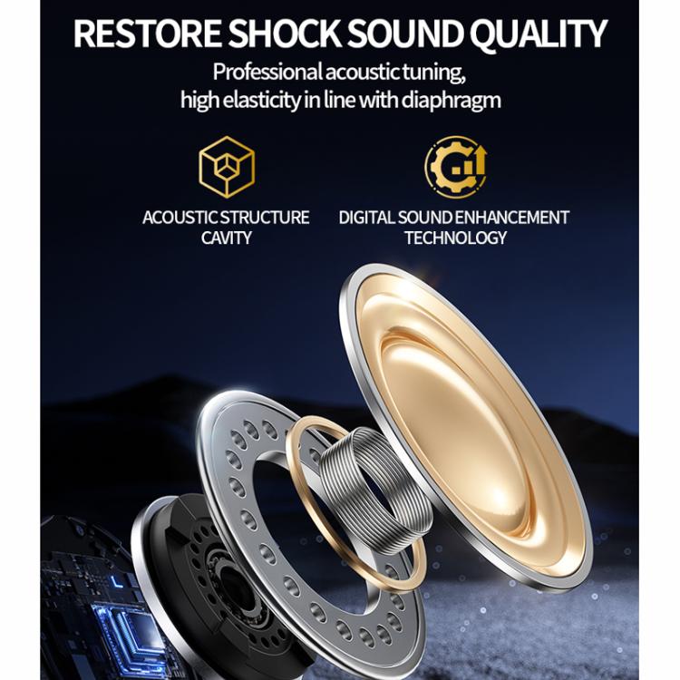 M200 Open-Ear Wireless Bluetooth Headphones Ear-Hook Earphone Waterproof Earpieces