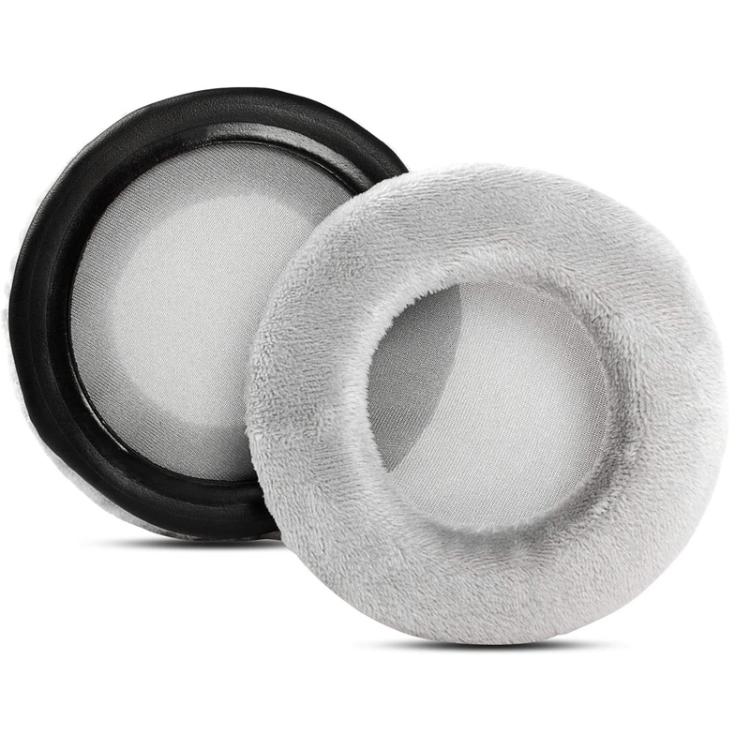 For Beyerdynamic DT990 / DT880 / DT770 Pro Headphone 1pair Ear Pads Sponge Cover, Flannel Black, Flannel Gray