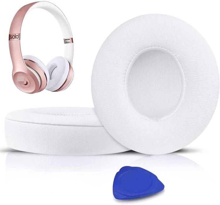 For Beats Solo3 / Solo2 Headphones Ear Pads Sponge Cover, Wireless Black, Wireless White, Wireless Red, Wired  Black, Wired White, Wired Gray, Bluetooth Gel Ice Cool