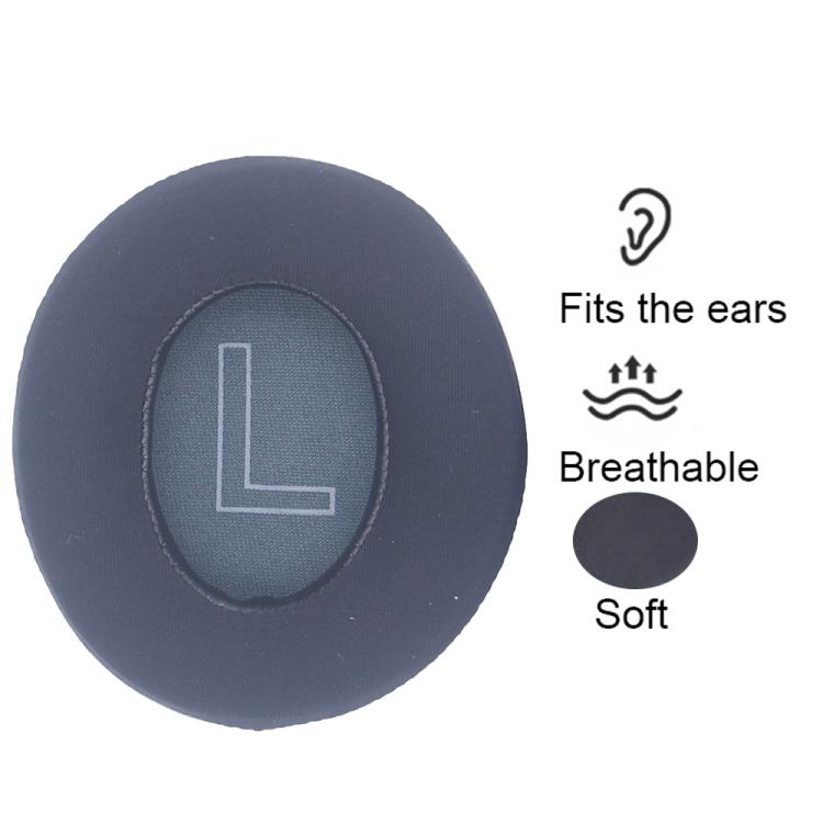 1pair Headphones Gel Sponge Cover Earmuffs, For Anker Soundcore Life Q20, For Anker Soundcore Life Q30, For Anker Soundcore Space Q45