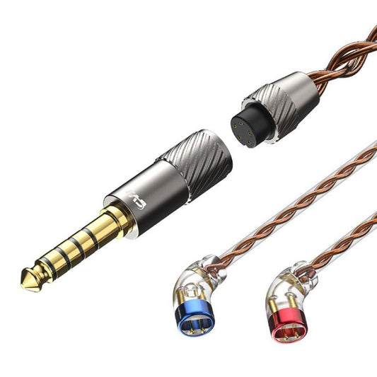 CVJ VS400 Interchangeable Audio Plug Oxygen-Free Copper Headphone Upgrade Cable