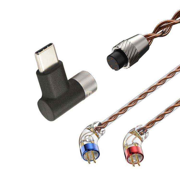 CVJ VS400 Interchangeable Audio Plug Oxygen-Free Copper Headphone Upgrade Cable