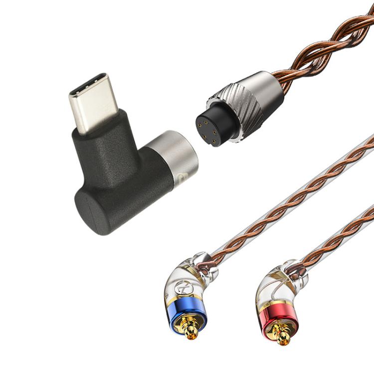 CVJ VS400 Interchangeable Audio Plug Oxygen-Free Copper Headphone Upgrade Cable