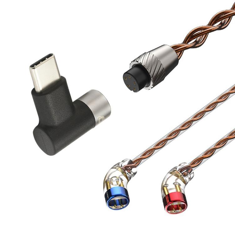 CVJ VS400 Interchangeable Audio Plug Oxygen-Free Copper Headphone Upgrade Cable