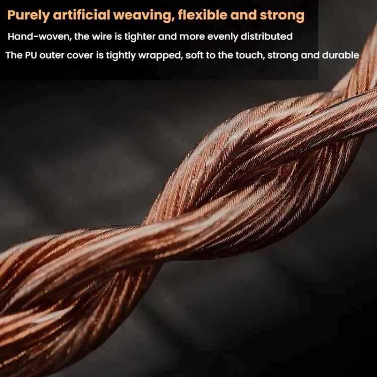 CVJ VS400 Interchangeable Audio Plug Oxygen-Free Copper Headphone Upgrade Cable