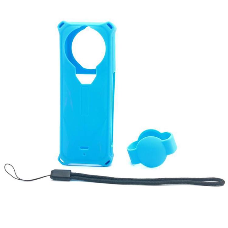 For Insta360 X5 Camera Silicone Cover Case With Lens Cap Shockproof Protective Shell