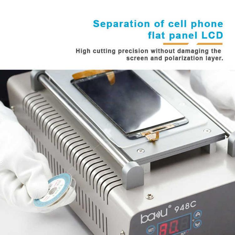 200m/329ft Carbon Steel Screen Separator Cutting Wire for Smartphone & Tablet LCD Screen Repair