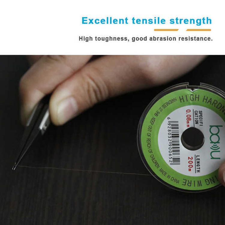 200m/329ft Carbon Steel Screen Separator Cutting Wire for Smartphone & Tablet LCD Screen Repair