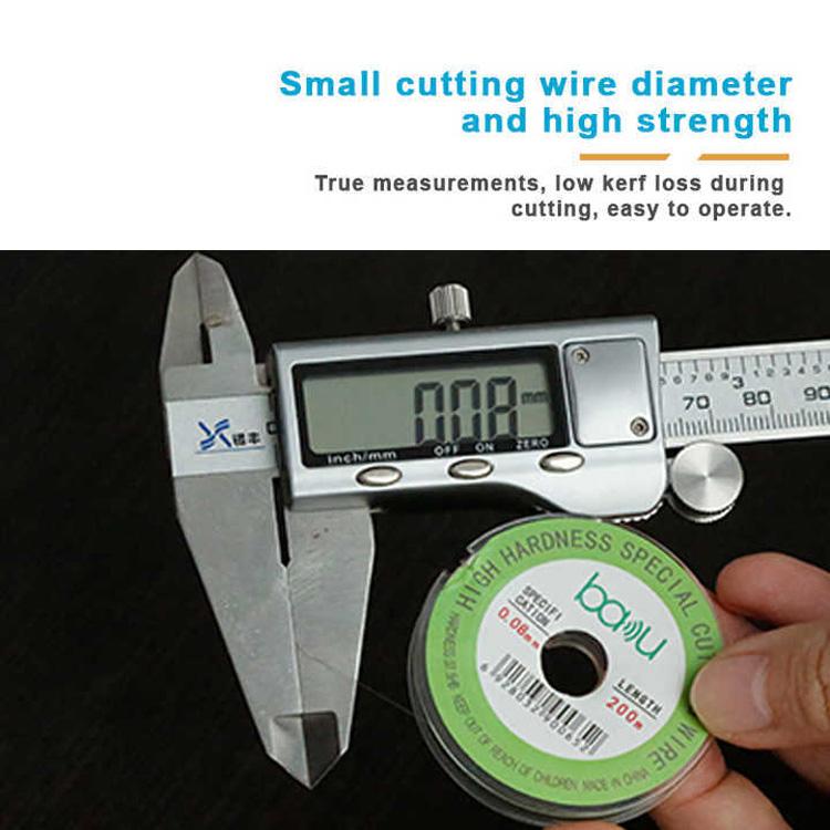 200m/329ft Carbon Steel Screen Separator Cutting Wire for Smartphone & Tablet LCD Screen Repair