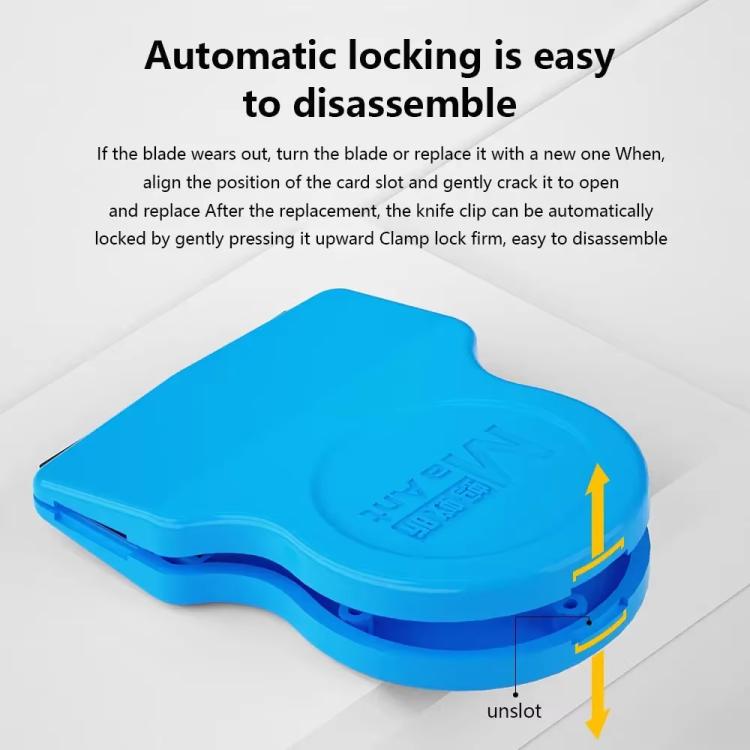 Cell Phone Repair ABS Double-sided Blade Fixture, M067